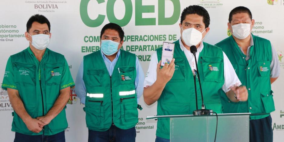 Un médico que fue vacunado en Santa Cruz, Bolivia, dio positivo a COVID-19 a pesar de haber recibido la primera dosis de la vacuna Sputnik V