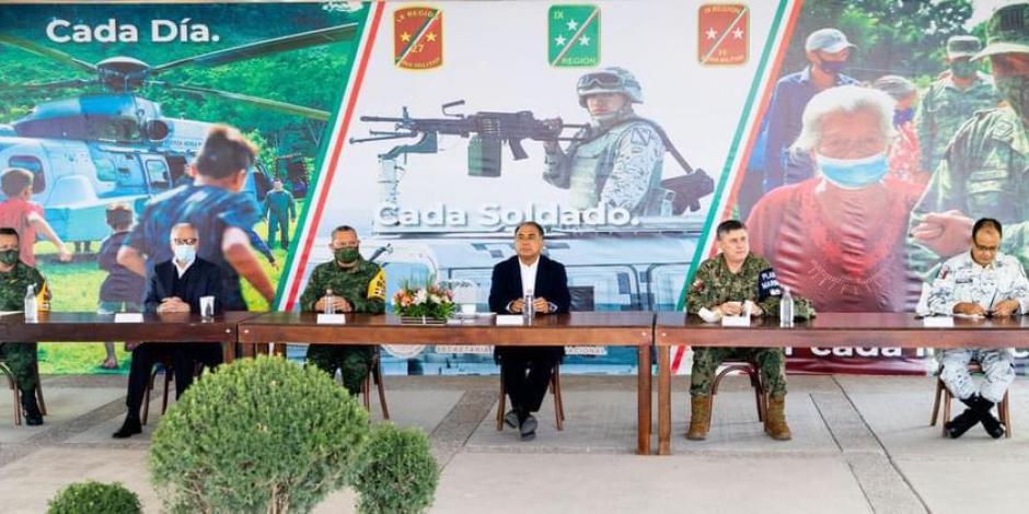 Héctor Astudillo afirmó que además de la disciplina, el Ejército Mexicano tiene dos grandes virtudes: La constancia y la dignidad