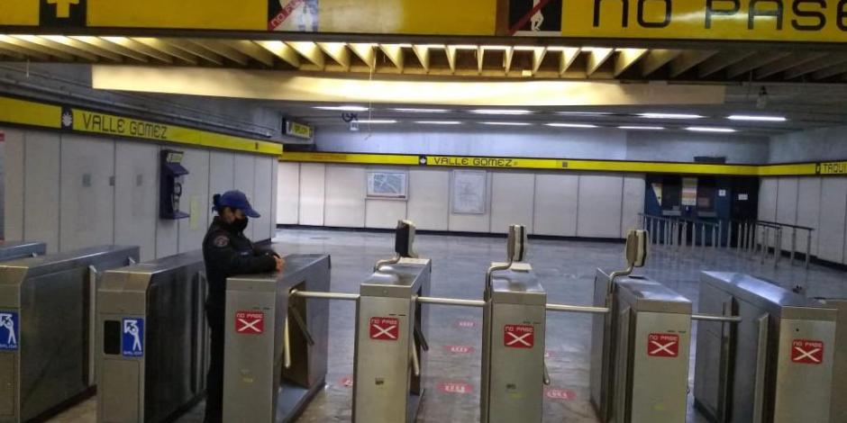 Usuarios reportaron fallas en la Línea 5 del Metro desde la 1:30 hasta casi las 3:00 de la tarde
