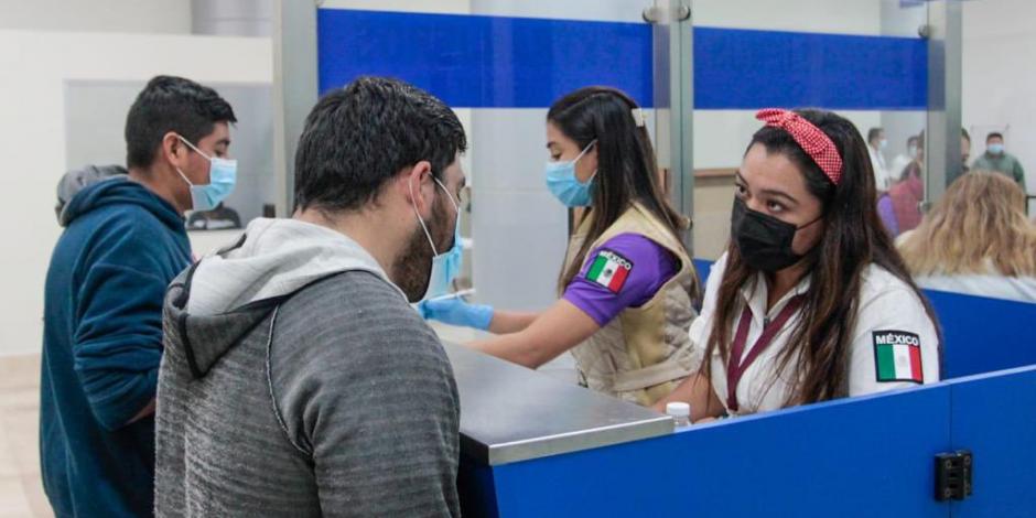 INM ofrece ayuda para los mexicanos repatriados desde Estados Unidos.