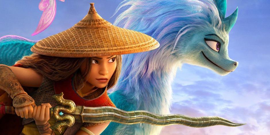“Raya y el último dragón” está disponible en Disney Plus