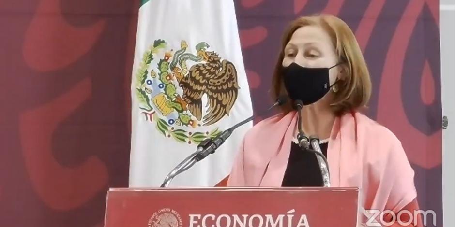 Tatiana Clouthier, titular de la Secretaría de Economía, aseguró que la dependencia defiende los productos hechos en México