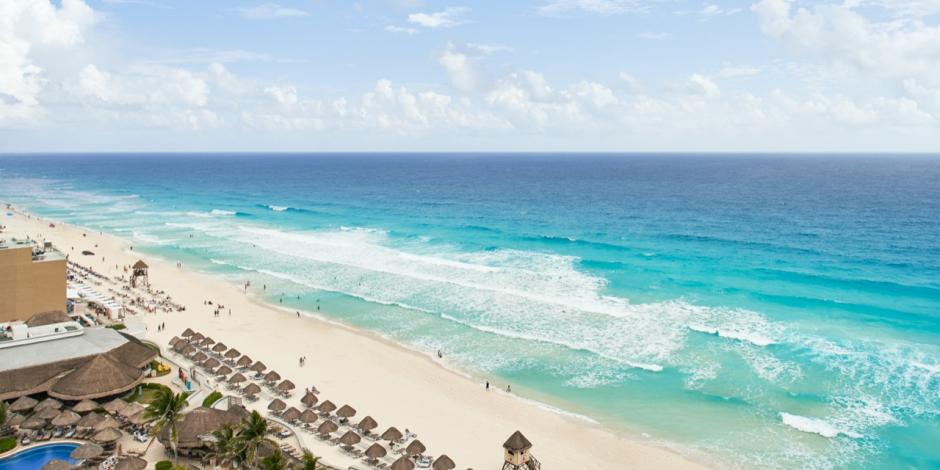 La reactivación turística del Caribe Mexicano continúa en aumento.