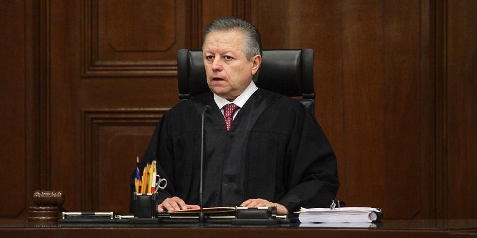 Arturo Zaldívar, presidente de la Suprema Corte de Justicia de la Nación (SCJN)