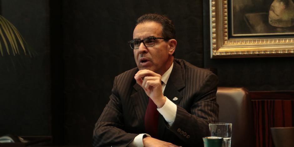 El director de Banco Azteca, Alejandro Valenzuela, en una imagen de archivo.