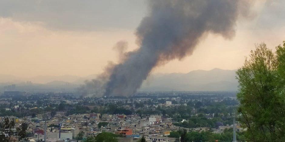 El incendio en el Vaso Regulador de Carretas en la Gustavo A. Madero (GAM) ya fue atendido por el Heroico Cuerpo de Bomberos de la Ciudad de México...