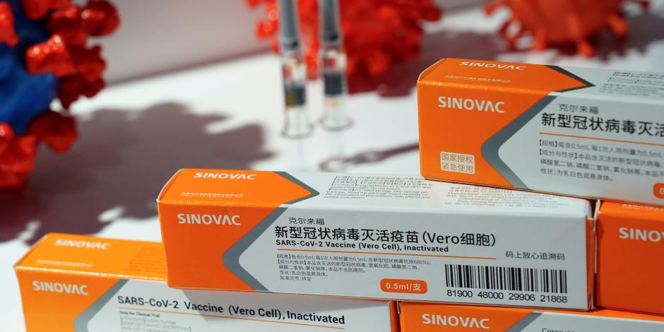 Han llegado seis millones de vacunas contra COVID-19 de la farmacéutica Sinovac.