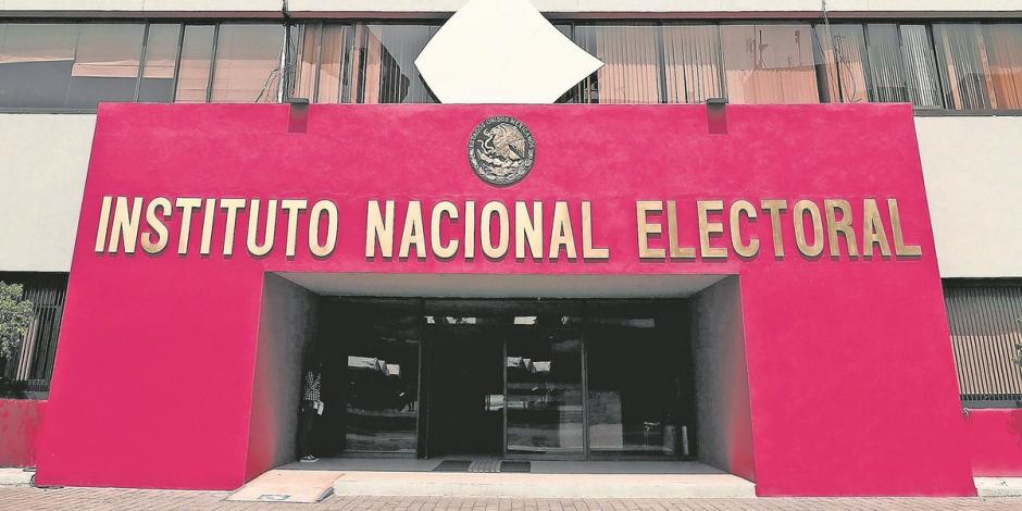 El Instituto Nacional Electoral (INE).
