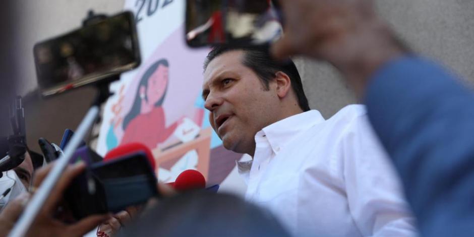 Mario Zamora Gastélum, abanderado de la alianza "Va por Sinaloa"