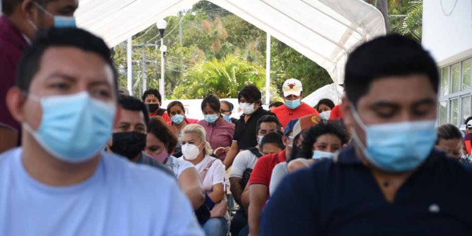 Las jornadas de inmunización a los maestros se realizarán en centros y macrocentros de Coahuila, Chiapas, Nayarit, Tamaulipas y Veracruz.