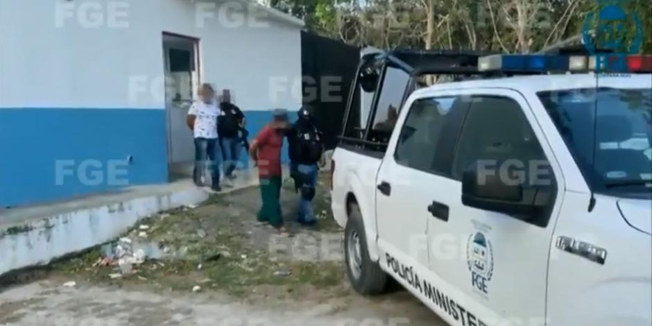 Policías de Tulum son detenidos por la Policía Ministerial al ser responsables del asesinato de la mujer salvadoreña.