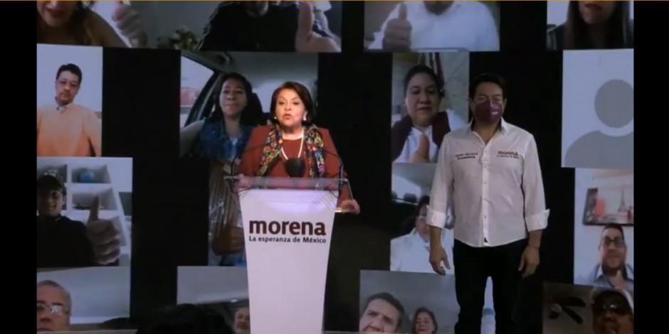 Celia Maya, candidata de Morena a la gubernatura de Querétaro, arrancó su campaña