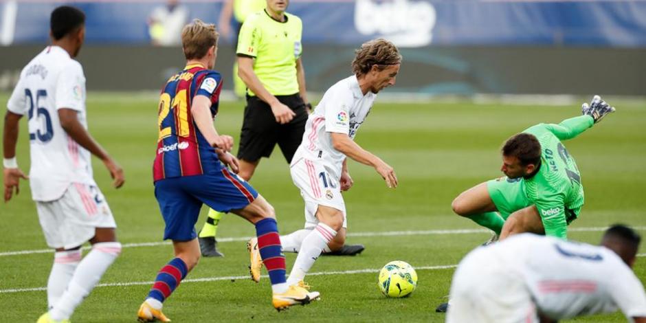 Real Madrid derrotó 3-1 al Barcelona como visitante en la Jornada 7 de la actual campaña.