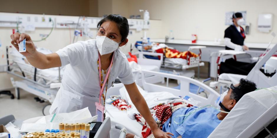 La Secretaría de Salud reportó 444 mil 722 muertes en exceso por pandemia, de las cuales, 71 por ciento están asociadas al COVID-19