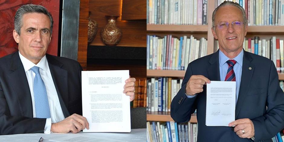 El IMEF y la Coparmex firmaron un convenio el día de hoy
