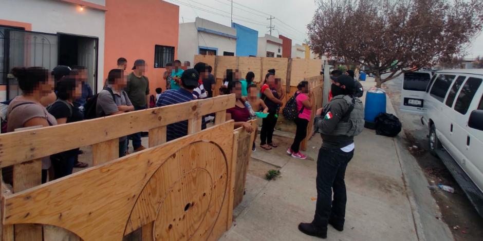 Entre el 23 de marzo y el 8 de abril se han recatado a 270 migrantes en Tamaulipas.