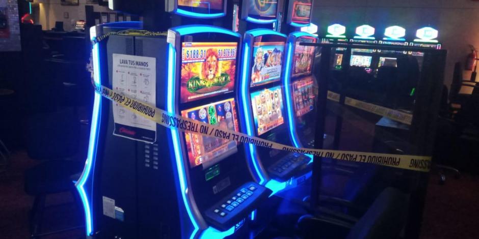 Clausuran 25 máquinas de juego de Caliente Casino, propiedad de Hank Rhon, candidato a la gubernatura de Baja California