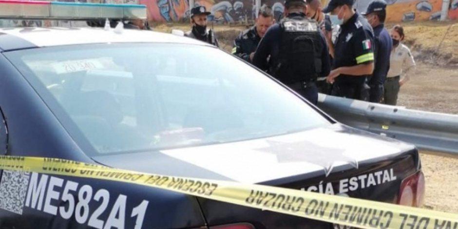 Una balacera en la México-Pachuca dejó como saldo un policía muerto y otro lesionado.