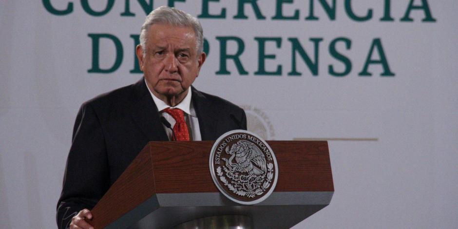 El presidente de México, Andrés Manuel López Obrador, el 15 de abril de 2021.