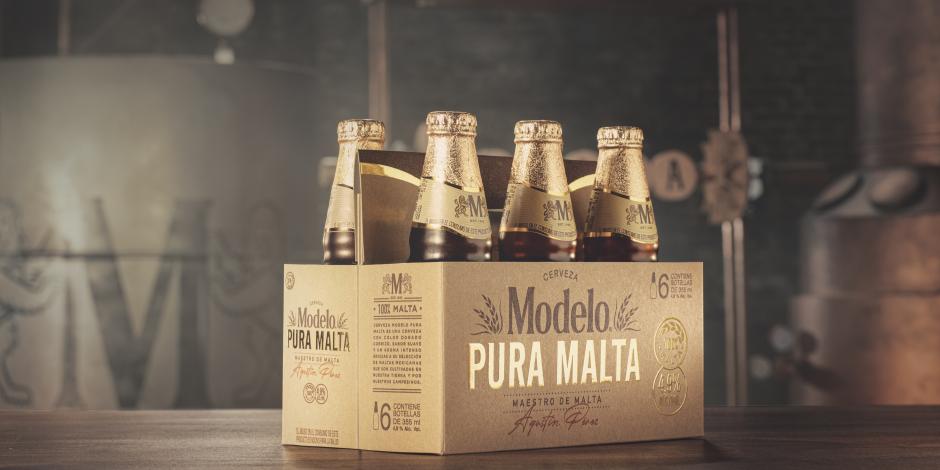 Modelo Pura Malta: cerveza en homenaje y apoyo a los agricultores mexicanos