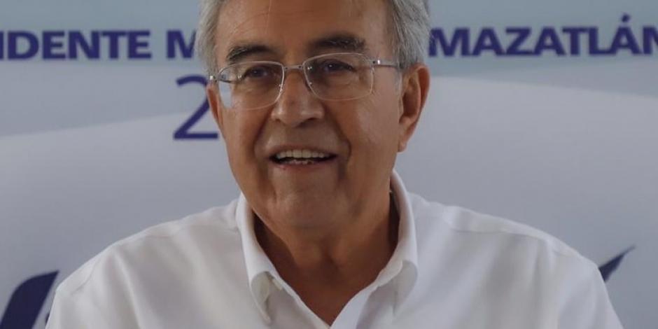 Rubén Rocha Moya, candidato al gobierno de Sinaloa, en imagen de archivo.