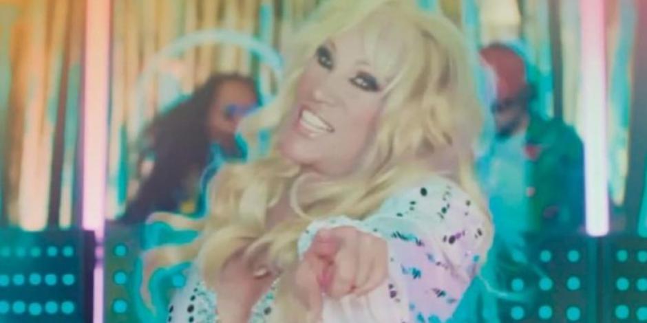 Laura León rompe las redes con cover de "Chica material" de Madonna (VIDEO)