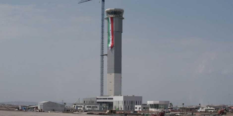 Torre de control del Aeropuerto Internacional Felipe Ángeles