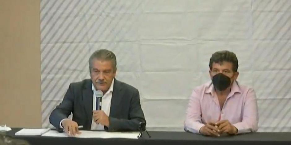 Raúl Morón dio conferencia de prensa este miércoles 28 de abril.