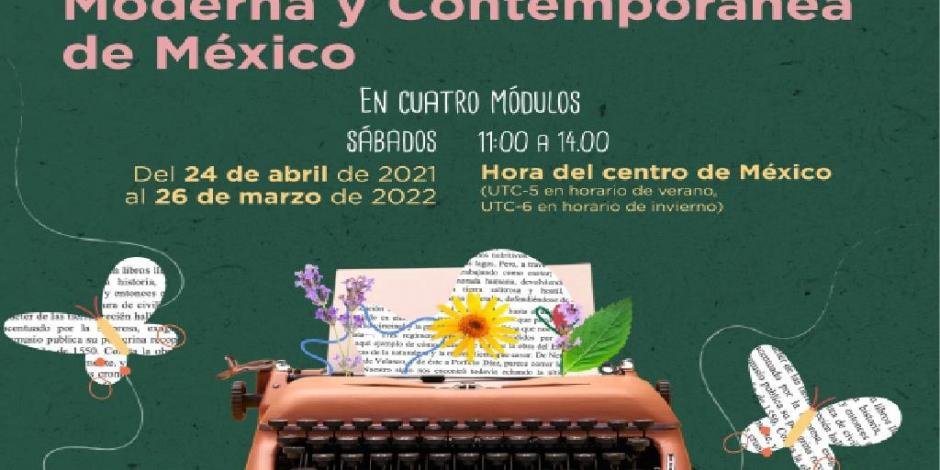 Introducción a la Literatura Moderna y Contemporánea de México: proyecto de la Fundación para las Letras Mexicanas.