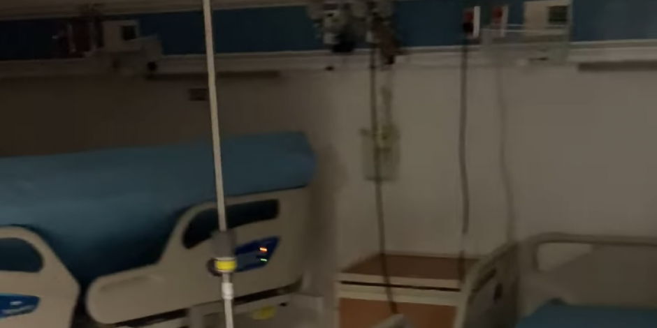 En Monterrey, Nuevo León, un enfermero presumió que ya no había pacientes en un pabellón de COVID-19