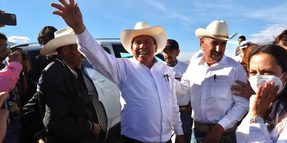 David Monreal Ávila, candidato de la coalición Juntos Haremos Historia a gobernador de Zacatecas