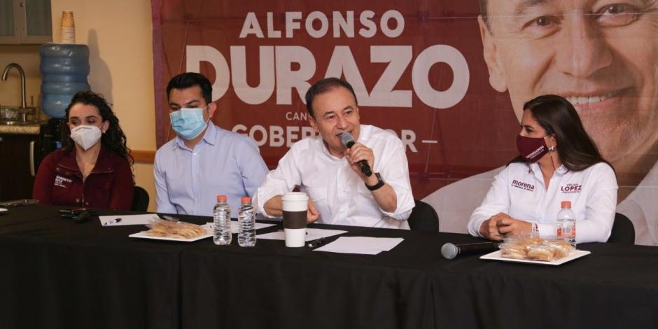 Alfonso Durazo propuso transparencia en la licitación y contratación de obras de Sonora