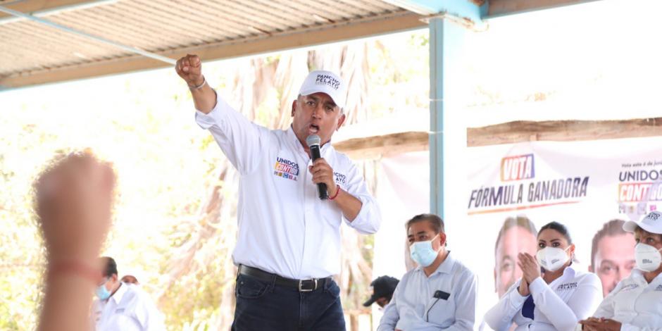 El candidato Pancho Pelayo propuso impulsar iniciativas para las comunidades indígenas