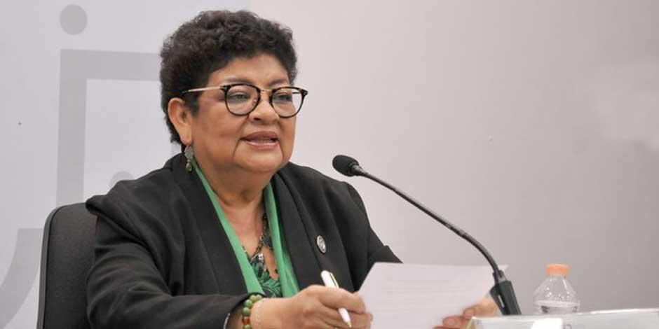 La fiscal General de Justicia de la CDMX, Ernestina Godoy Ramos.