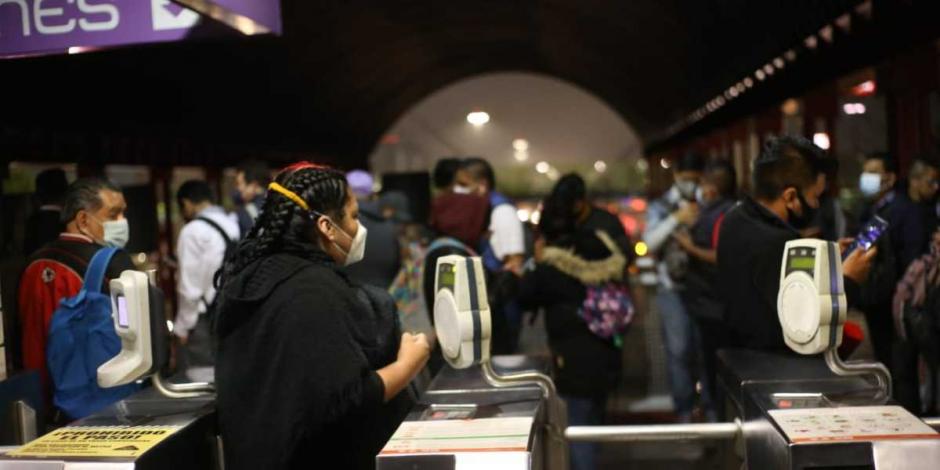 El Sistema de Transporte Colectivo Metro informó que el servicio de la estación Peñón Viejo a La Paz, en la Línea A.