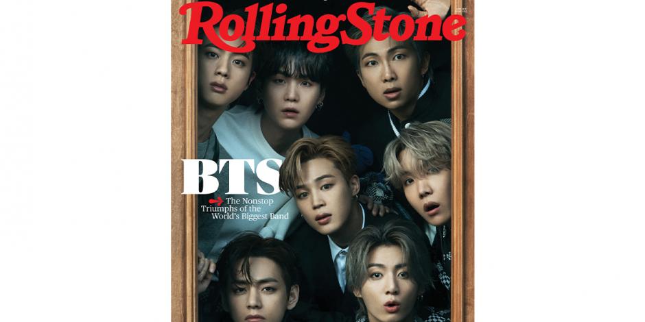 BTS estelariza la portada de "Rolling Stone"