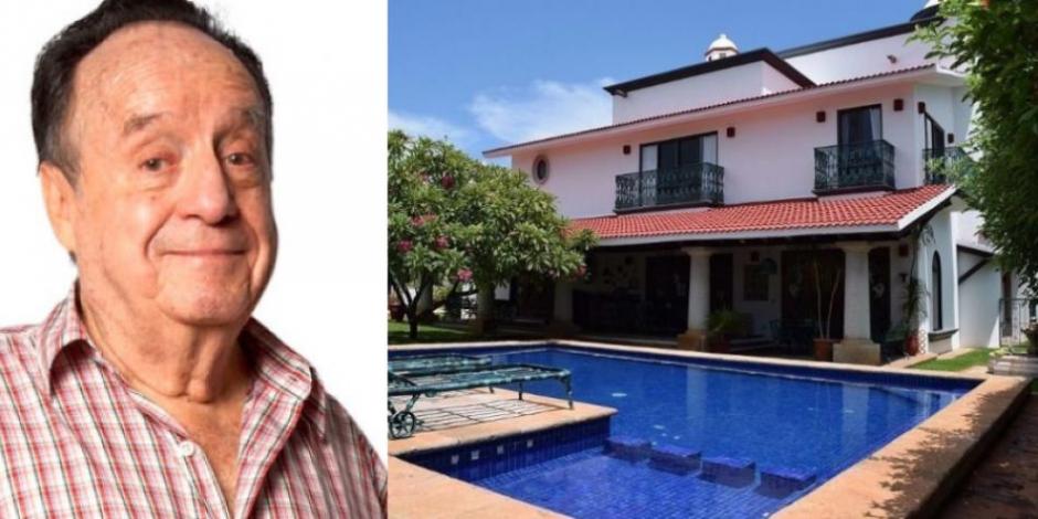 Venden la lujosa mansión donde murió Chespirito, en Cancún