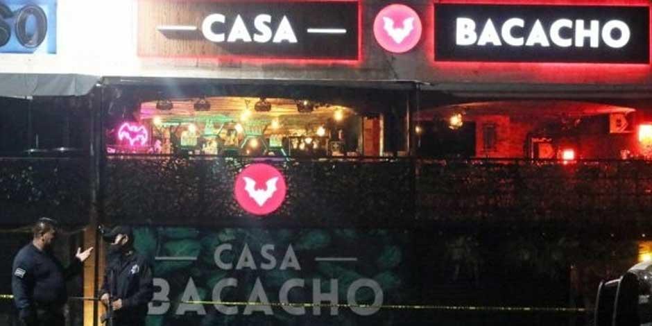 Ataque en bar “Casa Bacacho” deja cinco personas muertas