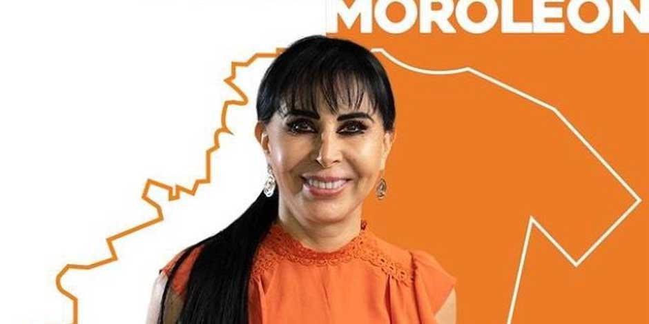 Alma Rosa Barragán, candidata de Movimiento Ciudadano a la alcaldía de Moroleón, Guanajuato