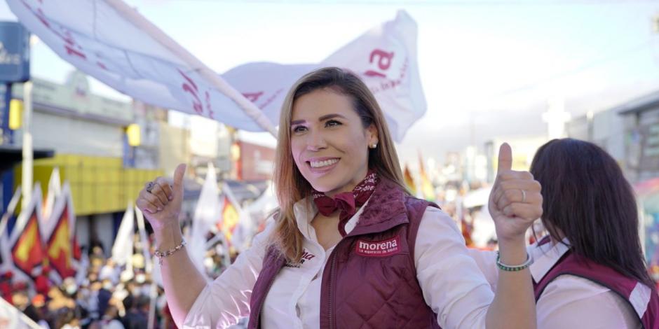 Marina del Pilar candidata de Morena en Baja California