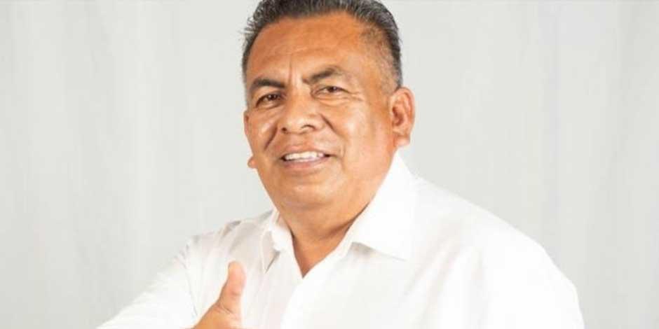 El candidato a la presidencia municipal de Acajete, Puebla, Porfirio Eusebio Lima Cervantes