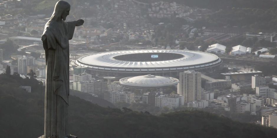 Una panorámica del Estadio Maracaná, que será sede de la Copa América