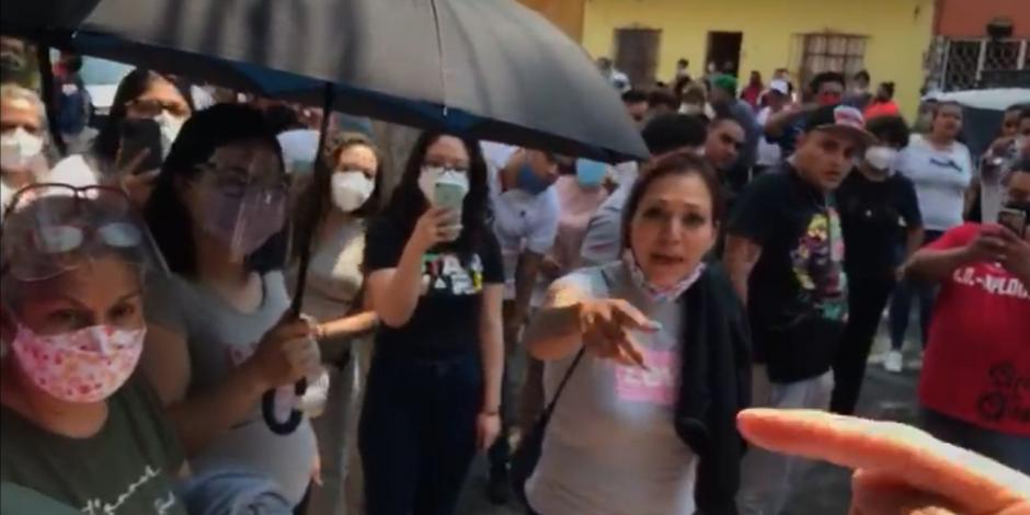 Por incidentes en casilla de la Ciudad de México detienen a Eduardo Solórzano Caraza, representante de la diputada federal Margarita Zavala.