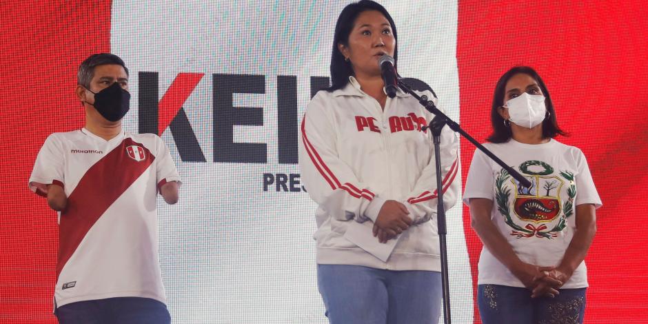 De confirmarse su ventaja en actas computadas, Keiko Fujimori podría convertirse en la primera mujer en asumir la presidencia de Perú.