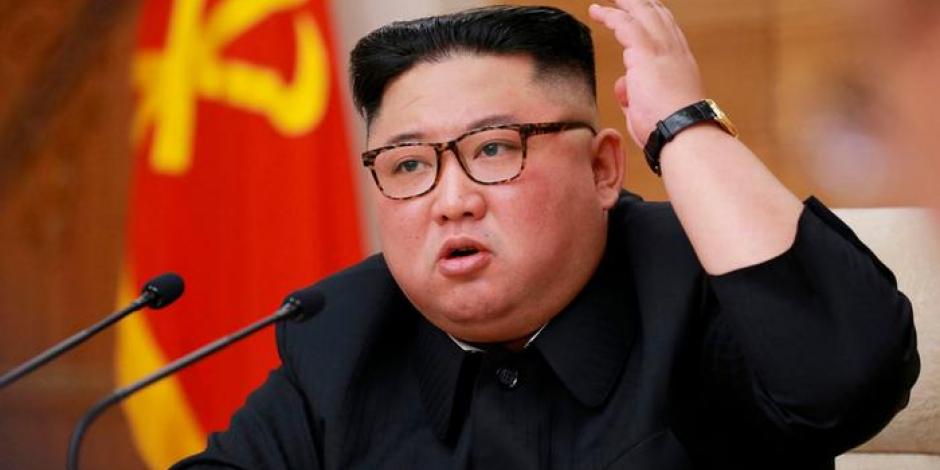 Kim Jong-un, mandatario de Corea del Norte, en foto de archivo.