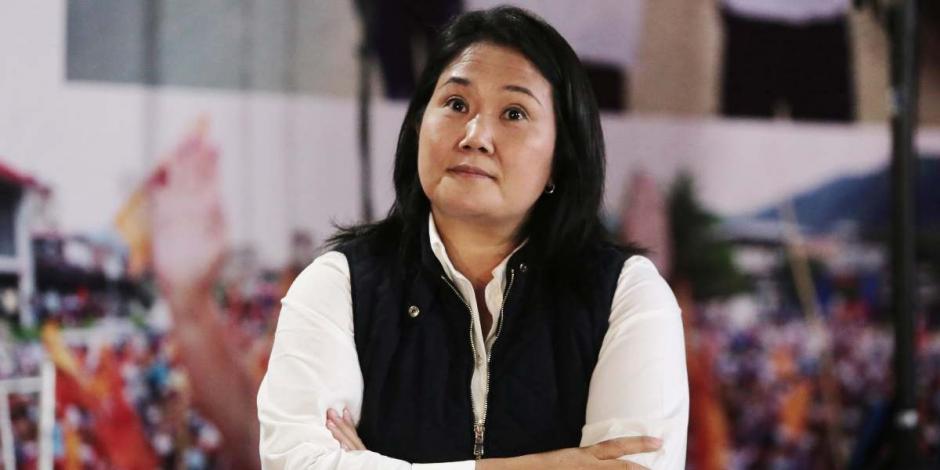 La candidata derechista Keiko Fujimori señaló que existen "indicios de fraude en la mesa que para nosotros es considerado inaceptable".