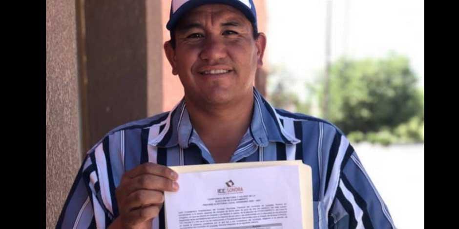 Candidato a alcaldía en Sonora gana sin estar registrado