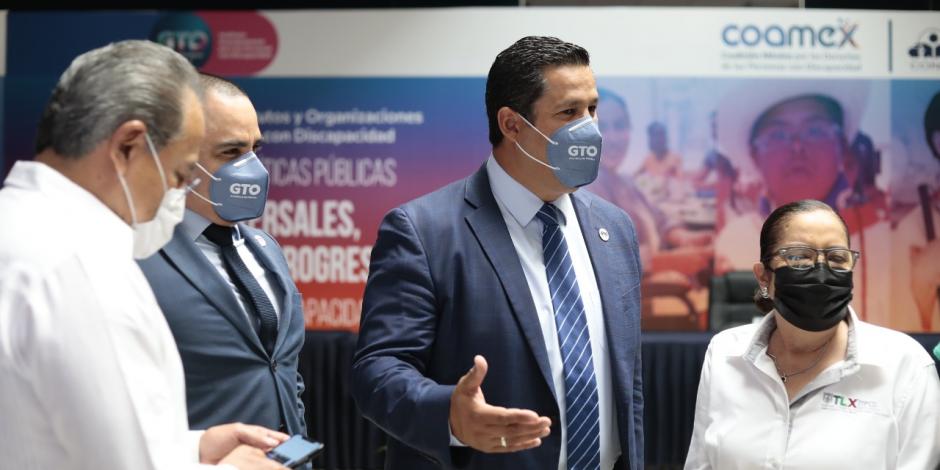El gobernador de Guanajuato exhortó a los participantes del foro Nacional sobre políticas públicas para Personas con Discapacidad en México”, a seguir trabajando por la igualdad entre todas y todos los mexicanos