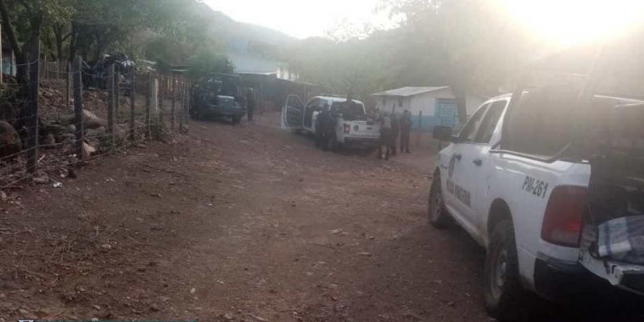 En el operativo de seguridad también participa personal de la Policía del Estado de Guerrero.