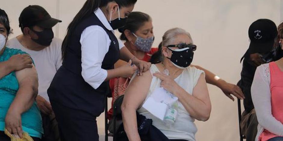 Más de 37.5 millones de vacunas aplicadas en México desde diciembre a la fecha